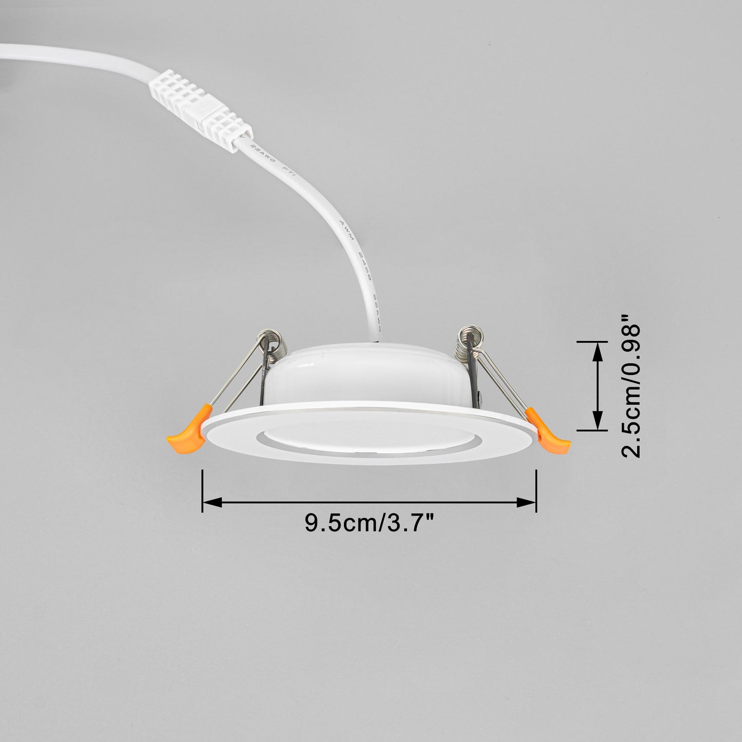 FSLiving LEDダウンライト コンセント式 取付便利 調光調色 リモコン付き φ950mm ダウンライト LED 拡散光 ベースタイプ 屋内用 室内用 埋込式 LEDライト ホワイト