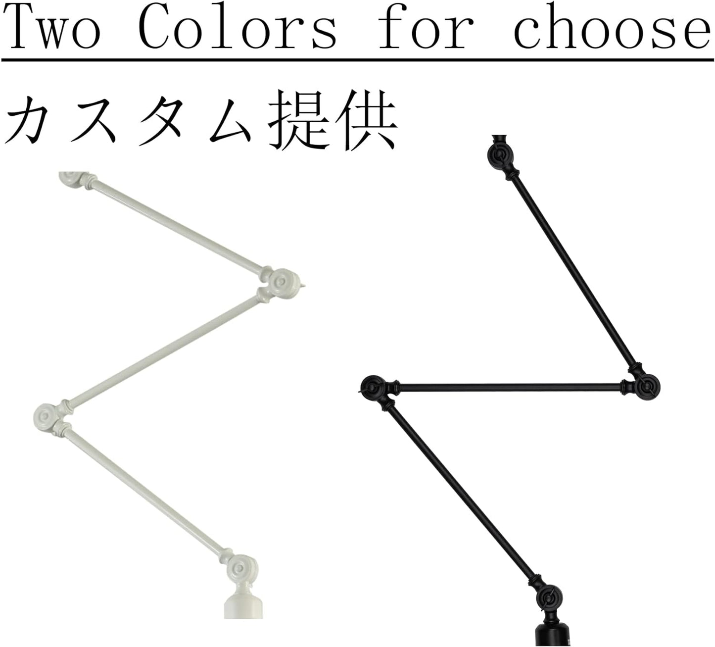 FSLiving 3個パック ライティングレールライト ダクトレールライト アーム 角度調節可 E26 LED対応 調光対応 レトロ 照明器具