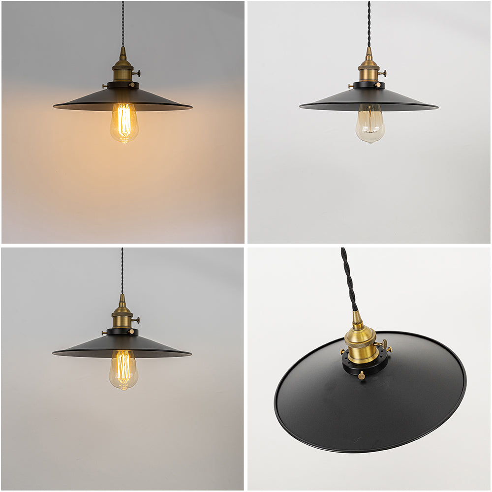 FSLIVING Duct Rail Type with Cord Storage Cup Adjustable Length Freely with Switch Retro 1 Light Pendant Interior Lighting Cafe LED Bulb Compatible Light Socket Lighting Rail Light E26