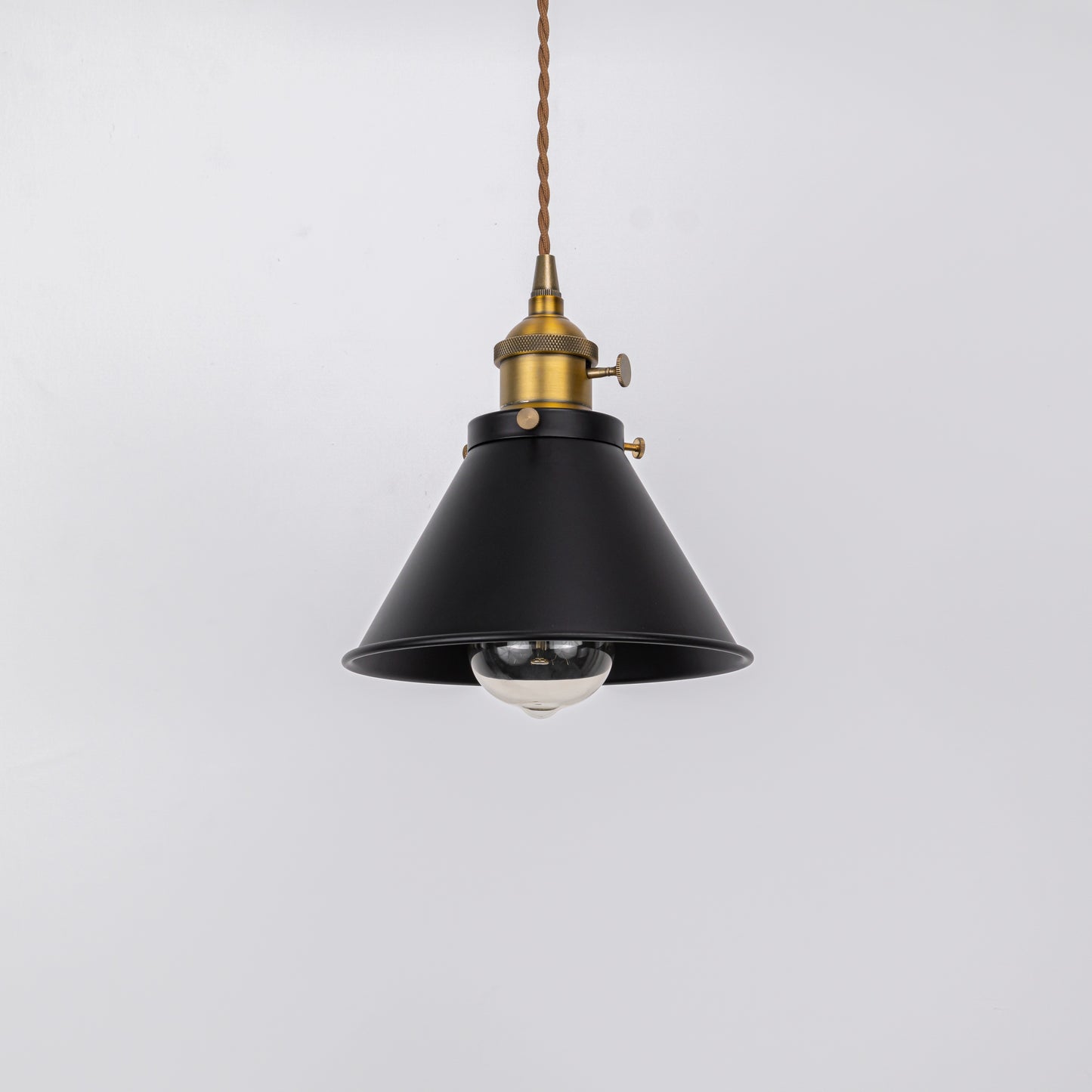 FSLIVING Duct Rail Type with Cord Storage Cup Adjustable Length Freely with Switch Retro 1 Light Pendant Interior Lighting Cafe LED Bulb Compatible Light Socket Lighting Rail Light E26