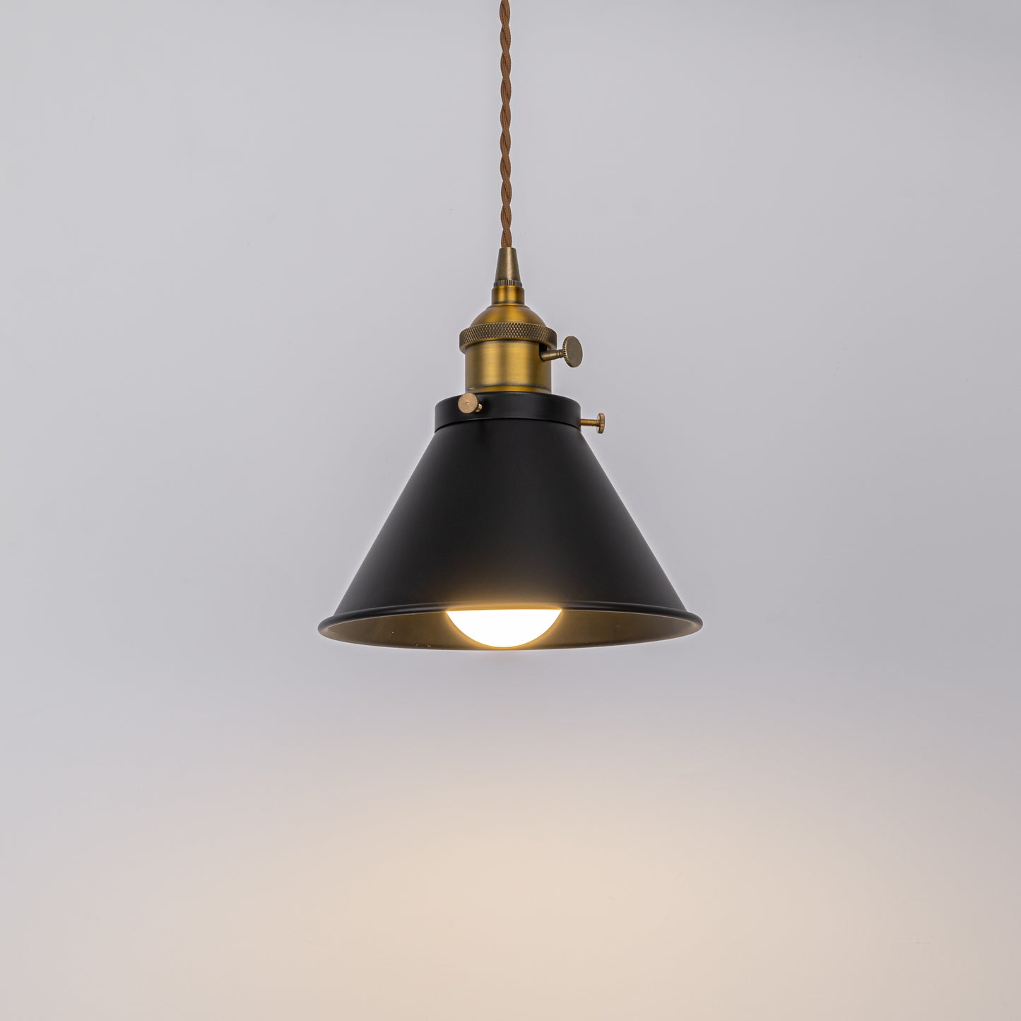 FSLIVING Duct Rail Type with Cord Storage Cup Adjustable Length Freely with Switch Retro 1 Light Pendant Interior Lighting Cafe LED Bulb Compatible Light Socket Lighting Rail Light E26