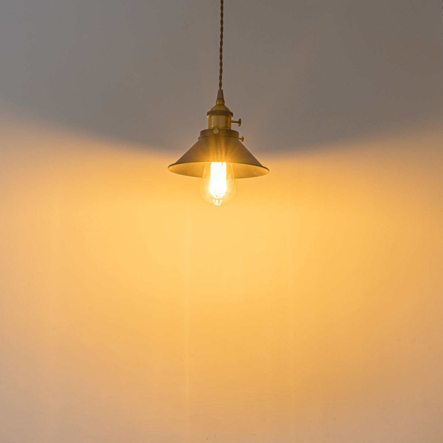 FSLIVING Kanalschienentyp mit Kabelaufbewahrungsbecher, einstellbare Länge, frei mit Schalter, Retro, 1 Licht, Anhänger, Innenbeleuchtung, Café, LED-Glühbirne, kompatibel mit Lampenfassung, Beleuchtungsschiene, E26