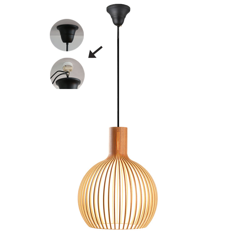 FSLIVING Pendant Light Interior Lighting Store Plant Light Japanese Style Japanese Room Asian Shadow Lighting LED Compatible E26 Ceiling Light