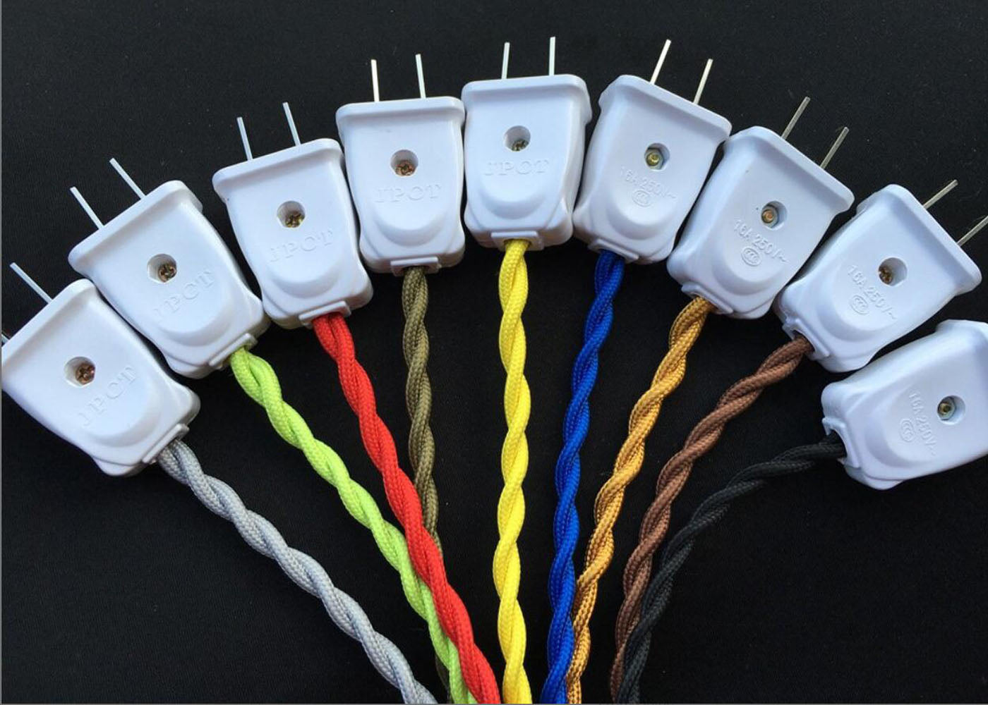 FSliving 10 m/50 m/100 m DIY 2-adriges verdrilltes Kabel, Kabel, gestrickter Draht, Lampenleuchter, verdrillter Draht, doppeladriger Draht, Edison-Retro-Birnendraht