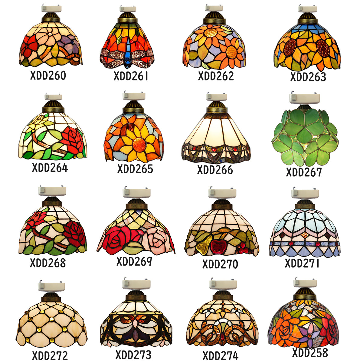 FSLiving Ceiling Light Entrance Lighting Stained Glass Glass Small Ceiling Light Toilet Lighting E26