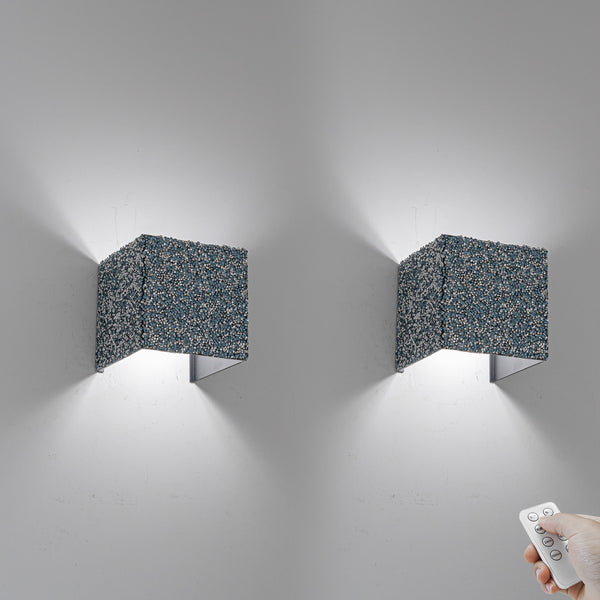 FSLiving  キラキラ LED ブラケットライト ウォールライト  目に優しい 間接照明 卓上ライト ベッドサイドランプ 壁掛けライト 高輝度 省エネ 目に優しい キッチンライトアルミ 屋内照明 ナットライト 授乳ライト 美容院