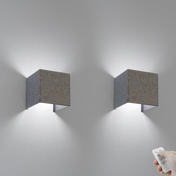 FSLiving  キラキラ LED ブラケットライト ウォールライト  目に優しい 間接照明 卓上ライト ベッドサイドランプ 壁掛けライト 高輝度 省エネ 目に優しい キッチンライトアルミ 屋内照明 ナットライト 授乳ライト 美容院