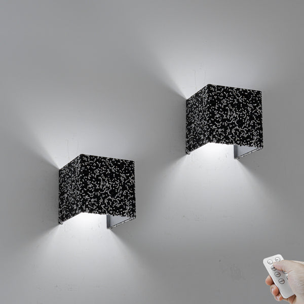 FSLiving  キラキラ LED ブラケットライト ウォールライト  目に優しい 間接照明 卓上ライト ベッドサイドランプ 壁掛けライト 高輝度 省エネ 目に優しい キッチンライトアルミ 屋内照明 ナットライト 授乳ライト