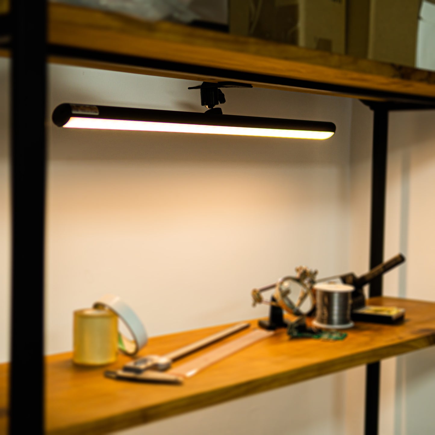 FSLiving パネルLEDライト 看板用 黒板用照明 10段階調光 調色 LEDクリップライト  読書ライト LEDライト 電気スタンド