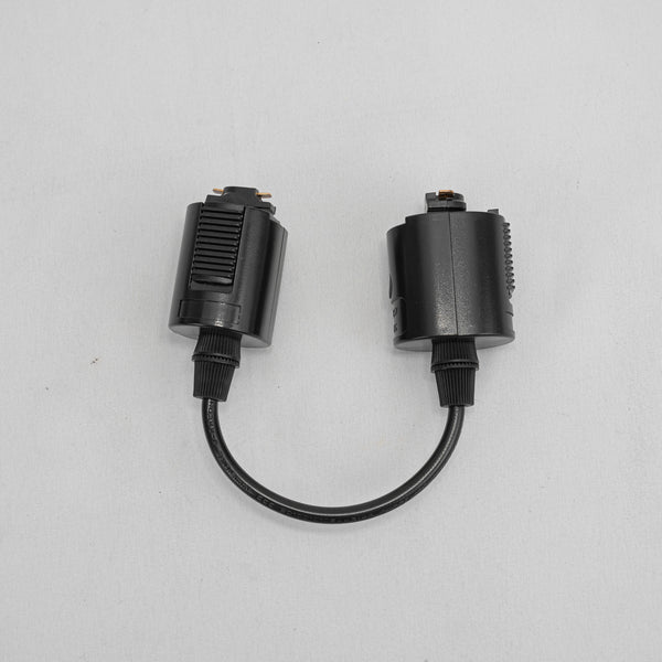 FSLiving ダクトレール式 プラグを通じて給電できるコード製品 コード15cm 長さカスタマイズ可 取り付け便利 工事不要 女性でも簡易に取り付け 延長コード