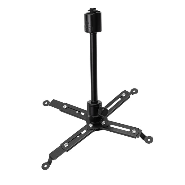 FSLiving プロジェクター取付用部品 耐荷重5kg プロジェクターホルダー プロジェクターマウントブラケット ライティングレール専用 角度調節可 プロジェクター取付用 ダクトレール式 オフィス 自宅 店舗 ライティングレー用 L15