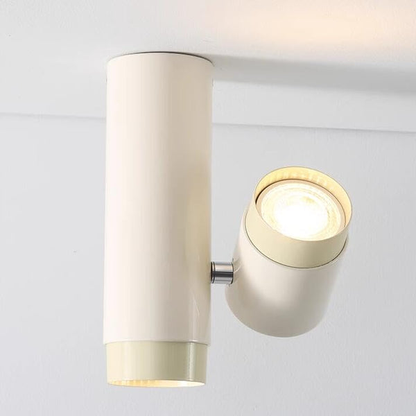 FSLiving 2灯スポットライト ダクトレールライト ライティングレール用スポットライト ledスポットライト 消費電力10W 省エネ カフェー 店舗 電球色