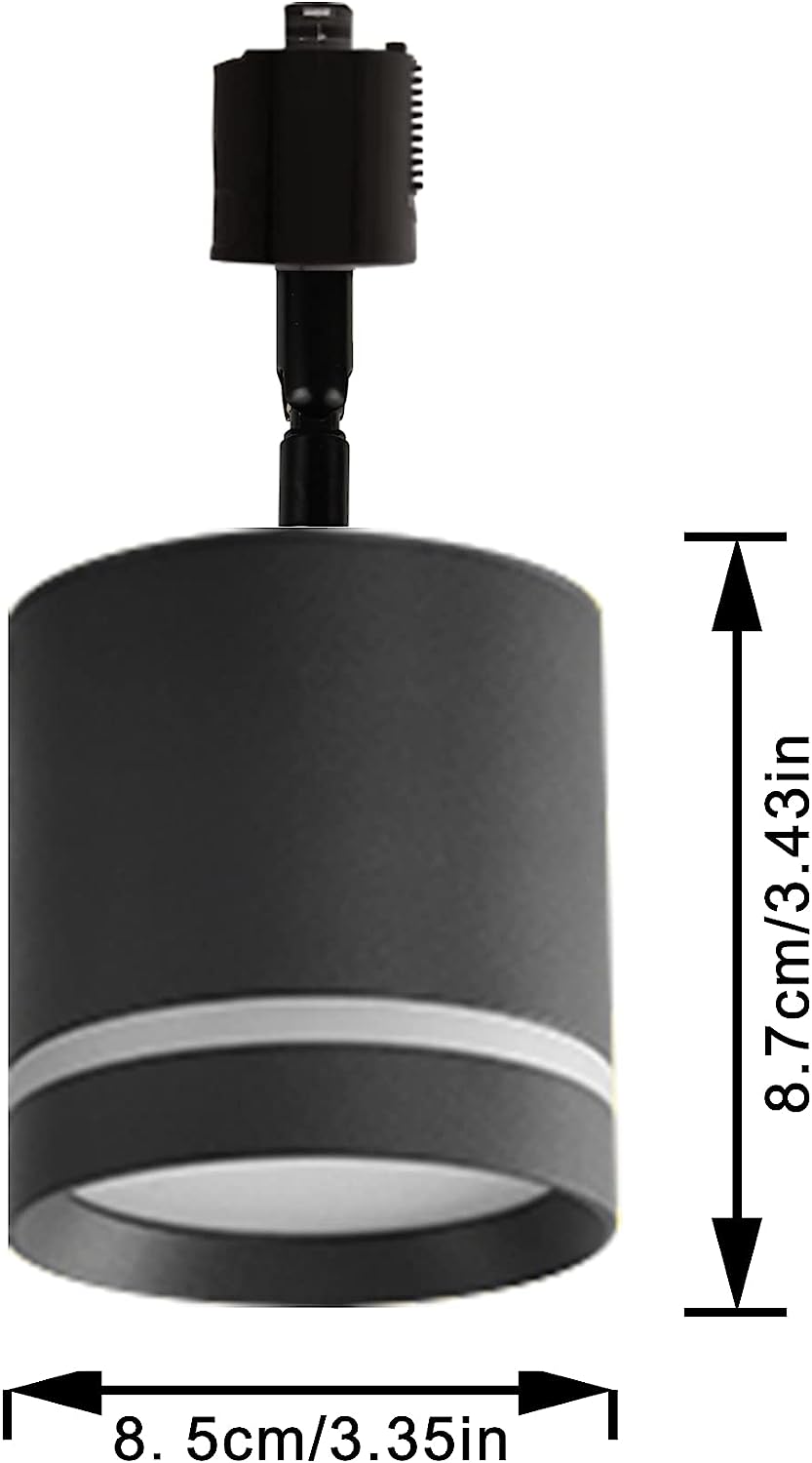 FSLiving 9W (entspricht 100W) Downlight mit Fernbedienung, Dimmen, Tonen, Einstellbarer Winkel, LED-Lichtschiene, Einbaustrahler, Beleuchtung der Lichtschiene, Für Decke, Esszimmer, Wohnzimmer
