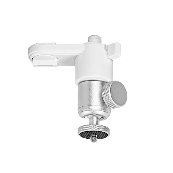 FSLiving 耐荷重3キロ 角度調節可 プロジェクター取付用部品 プロジェクターホルダー ダクトレール式 オフィス 自宅 店舗 ライティングレー用 耐荷3kg 両方固定による落下防止 サイズA-F