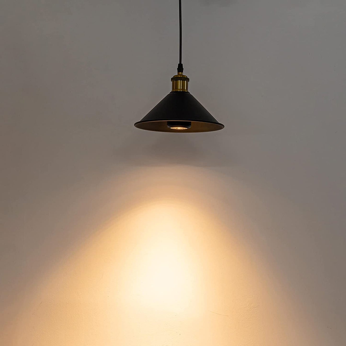 LED電球 スポットライト リモコン E26 7W LED 電球 配光角度調整可能 調光&調色機能 COB光源 屋内用 壁 天井 展示 撮影 ブラック