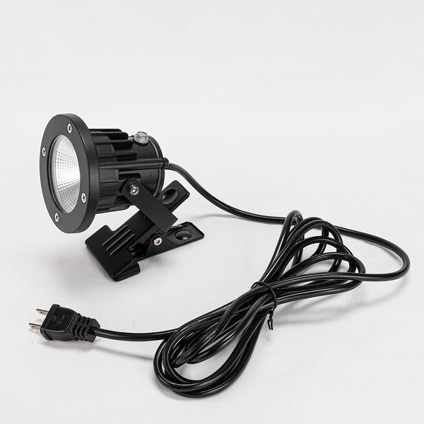 FSLiving 光センサー付き看板用 黒板用照明【防雨型/屋外対応】 LEDクリップライト ピッコロライト コード長3m LED クリップライト 防雨型クリップライト LEDライト 電気スタンド