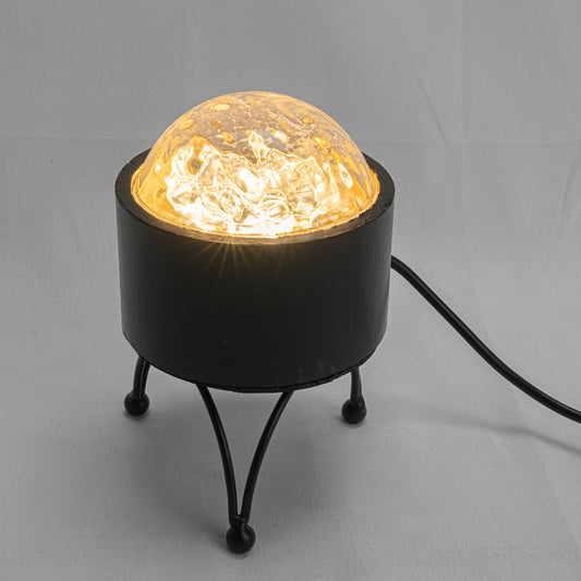 FSLiving 5W  水紋 デスクライト ミニ かわいい  雰囲気ライト LEDライト ベッドサイドライト テーブルランプ