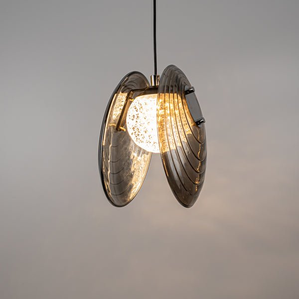 FSLiving LED キラキラ「貝型ランプ」神秘な貝殻ペンダントライト shell lamp