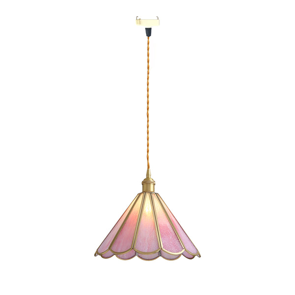 FSliving Cute pendant light, ceiling light, Scandinavian design, stylish ceiling light, interior lighting, lighting fixture, glass, brass, entrance, stairs, toilet, antique, LED bulb compatible, E26, hook-on ceiling type