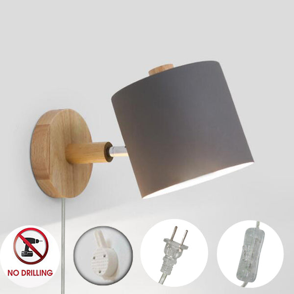 FSLiving Bracket Light, Hook Mounting, No Hole Drilling Required, Rental Lighting, Rental Friendly, Easy Installation, No Drilling Required, Wall Lighting, Wall Lighting, Outlet Type, Corded Wall Lighting, Entryway, Dressing Room, Store, Vanity, Washstand