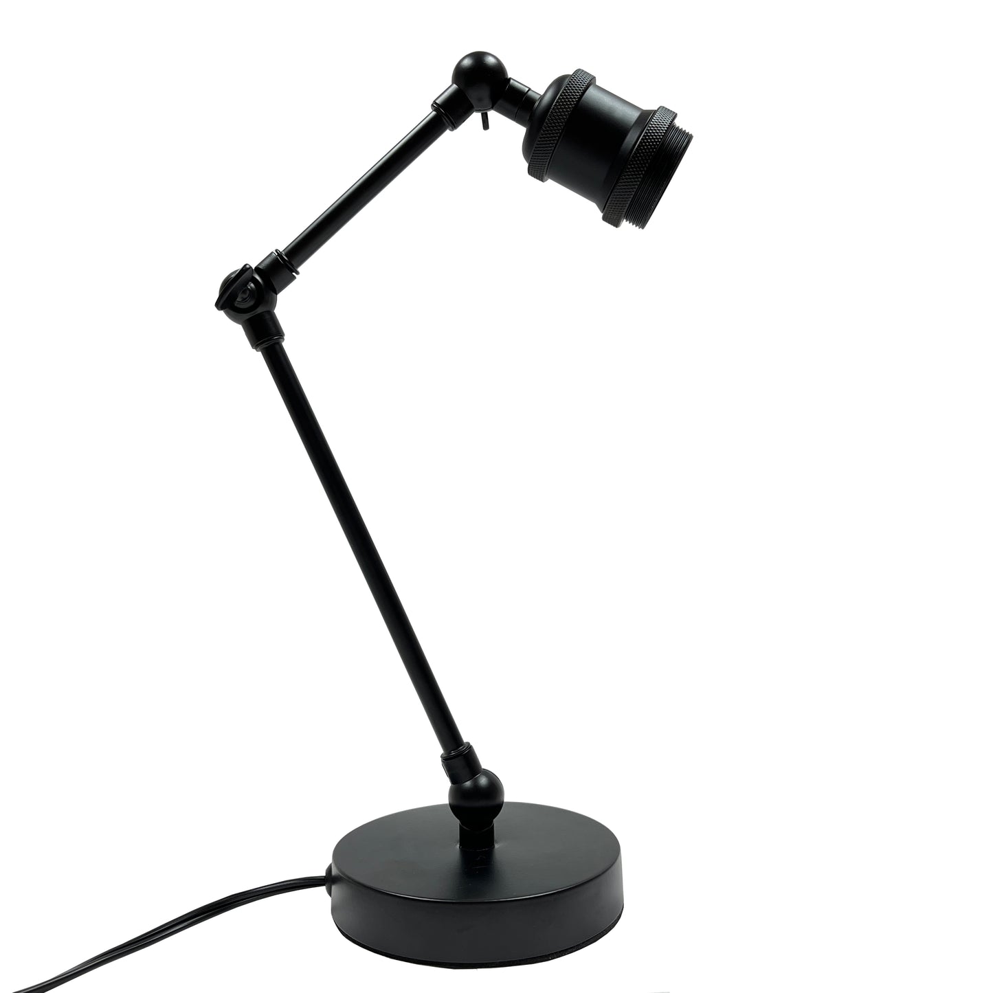 FSLiving Tischlampe Dimmbar mit Dimmschalter Retro Braunes Kabel Steam Antik Tischlampe Schreibtischlampe Schreibtischlampe Separat erhältlich (Iron Style)