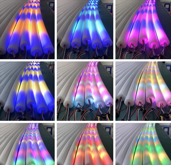 fsliving 10メートル 360ネオンライト 発光ネオン 防水 切断可 超輝度 360度光るLEDネオン DC24V