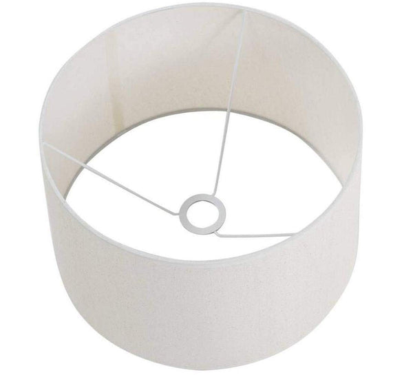 FSliving [Ersatz] Stofflampenschirmhalter Typ Durchmesser 20 cm Ständer Tischständer Schirm Nur Lampenbeleuchtung