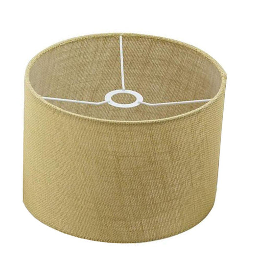 FSliving [Replacement] Cloth Lampshade Holder Type Diameter 25cm Stand Table Stand Shade Only Lamp Lighting