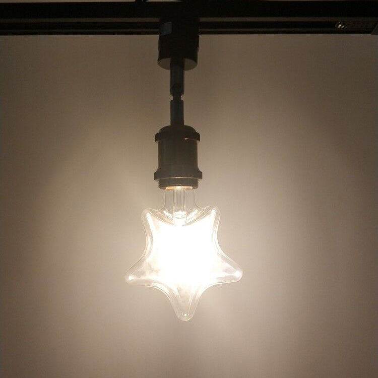 FSLiving 3er Pack LED Strahler Kanalschiene für Strahler Kanalschiene E26 Sockel Beleuchtungsschiene Leuchte Verstellbarer Beleuchtungswinkel Retro Sockel