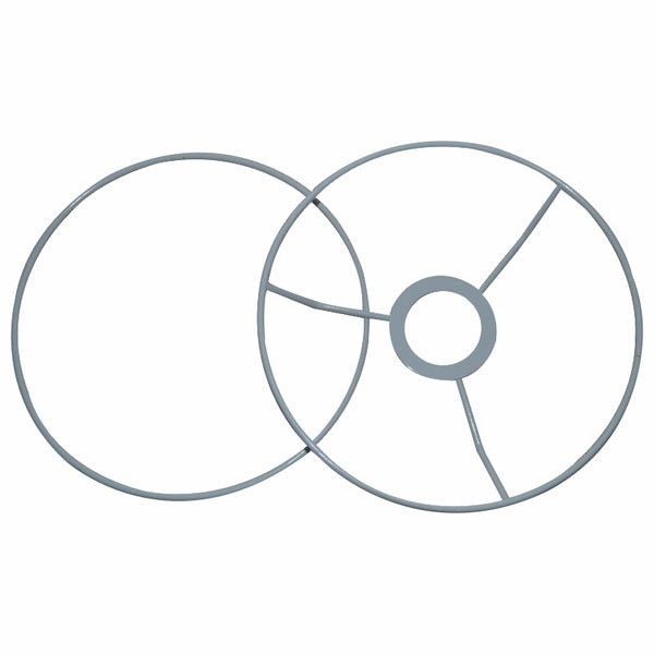 FSLiving 3 Sets DIY Lampshade Shade Frame Shade Frame for Table Lamp Pendant Shade Frame Holder