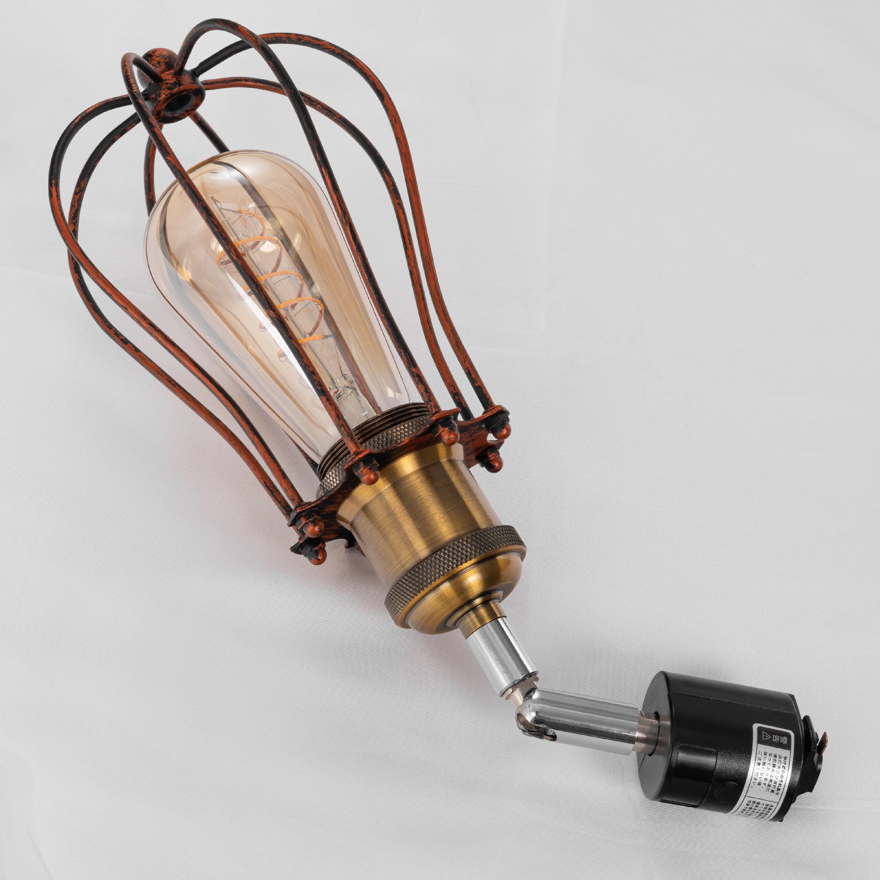 FSLiving レトロ LEDスポットライトダクトレール用 スポットライト